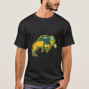 T-shirt Icône de la poitrine gauche du bison de l'état du 