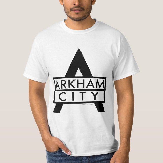 T-shirt Icône de la ville d'Arkham (Devant)