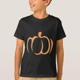 T-shirt Icône de légume de citrouille