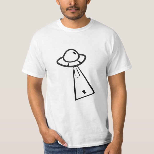 T-shirt Icône de l'espace alien (Devant)