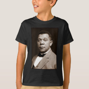 T-shirt Icône de l'histoire noire : Booker T. Washington, 