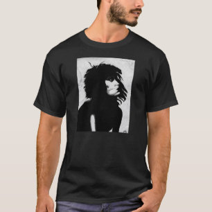 T-shirt Icône de portrait de femme gothique Goddess dans l