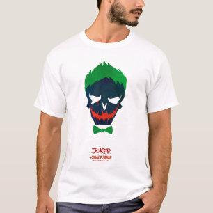 T-shirt Icône de tête de joker du peloton   de suicide