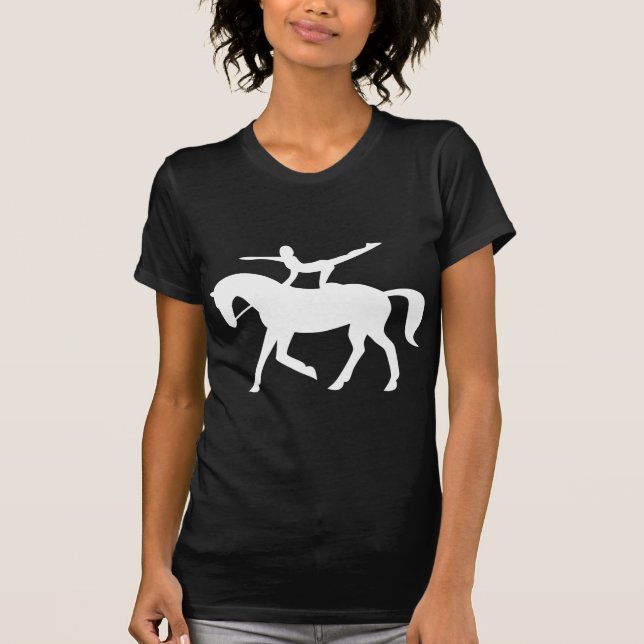 T-shirt icône de voûte de cheval (Devant)