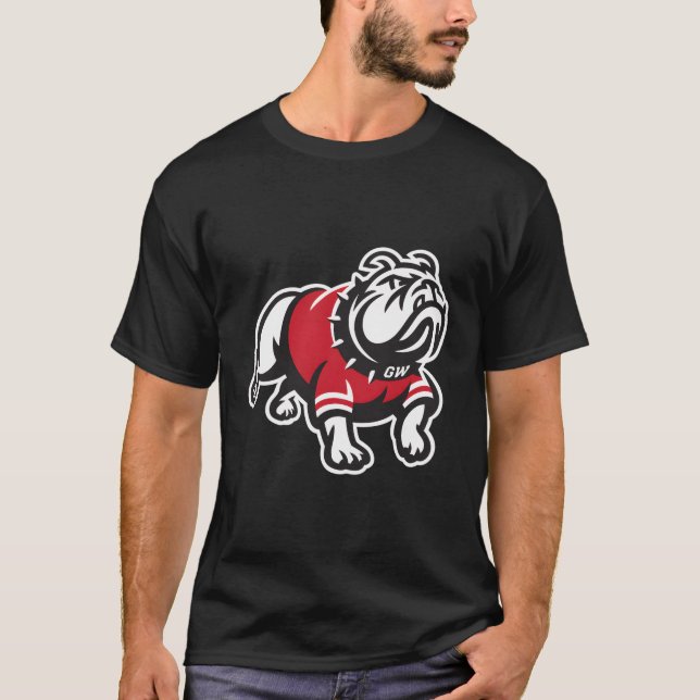 T-shirt Icône des Bulldogs de Gardner-Webb Runnin' (Devant)