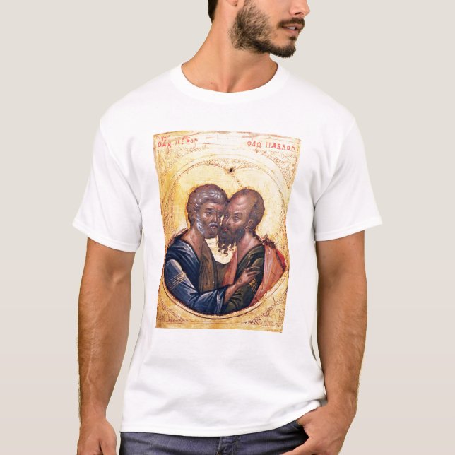 T-shirt Icône des solides solubles. Peter et Paul (Devant)