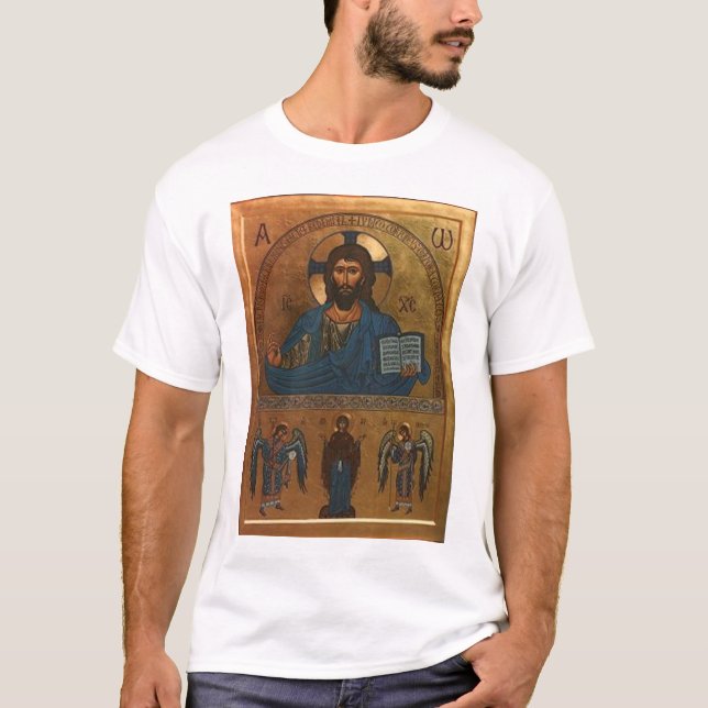 T-shirt Icône du Christ (Devant)