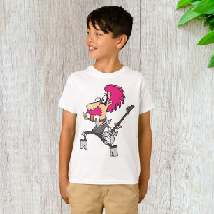 T-shirt Icône du Glam Rock des années 70 avec une crête ir