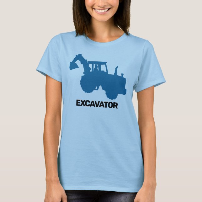 T-shirt Icône Excavateur (Devant)