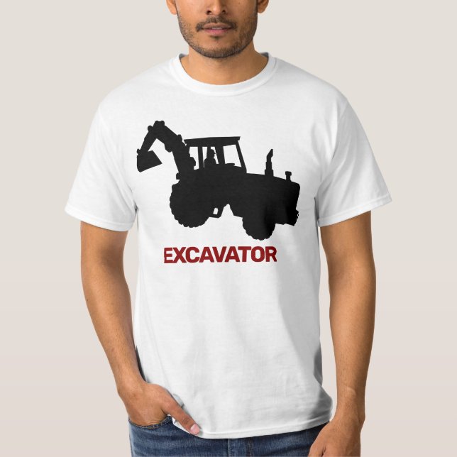T-shirt Icône Excavateur (Devant)