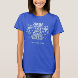 T-shirt Icône Floral Corset Damask