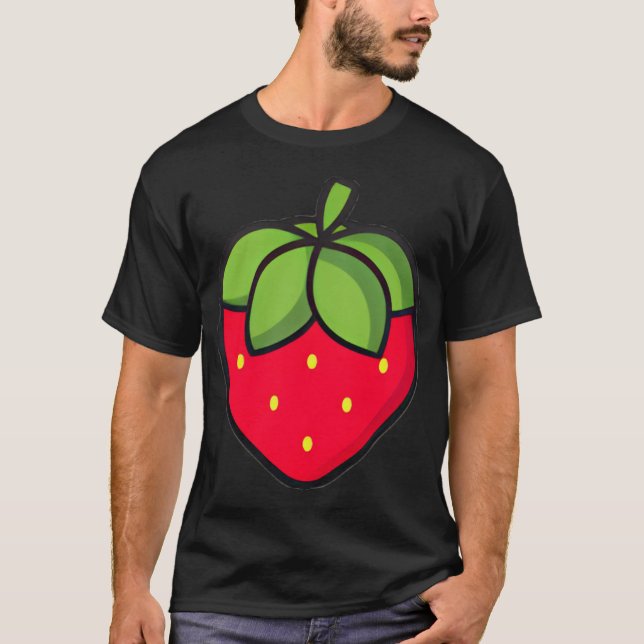 T-shirt Icône fraise (Devant)