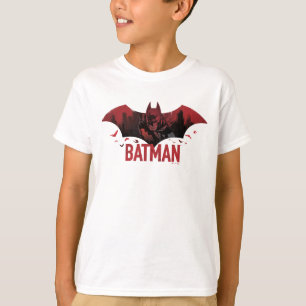T-shirt Icône gotham de Batman Crimson