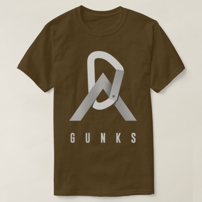 T-shirt Icône Gunks Mountain et Biner (Design devant)