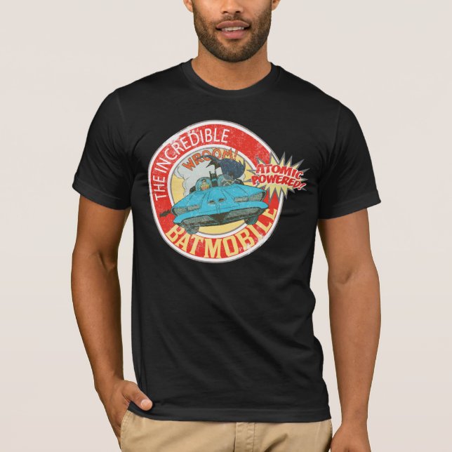 T-shirt Icône Incroyable Batmobile (Devant)