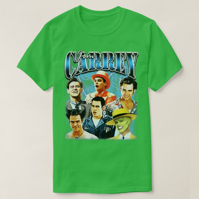 T-shirt Icône Jim rey 90s style bootleg (Design devant)