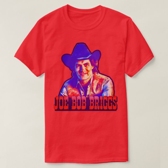T-shirt icône Joe Bob Briggs Horreur (Design devant)