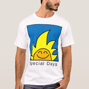 T-shirt Icône Jours spéciaux bleu