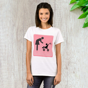 T-shirt Icône Mère Et Enfant