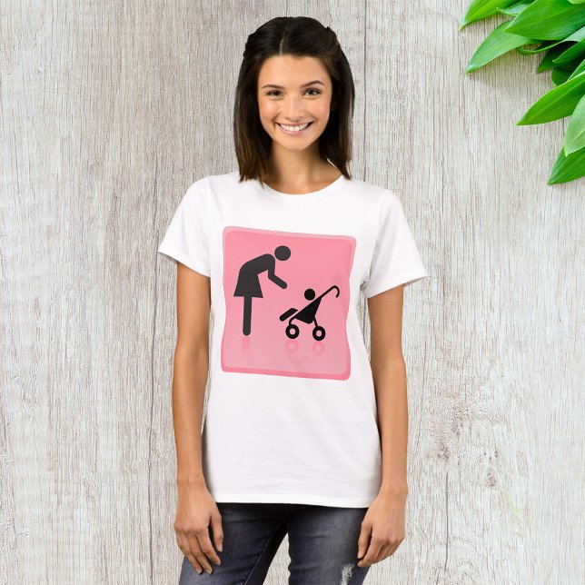 T-shirt Icône Mère Et Enfant (Créateur téléchargé)