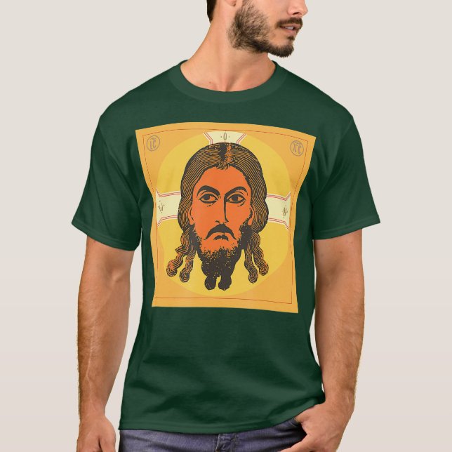 T-shirt Icône orthodoxe orientale de l'église (Devant)