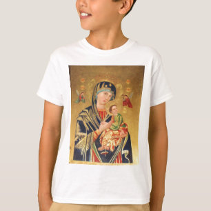 T-shirt Icône orthodoxe russe - Vierge Marie et bébé J