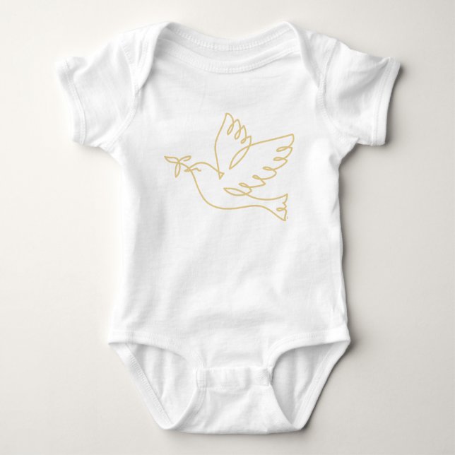 T-shirt Icône Peace Dove (Devant)