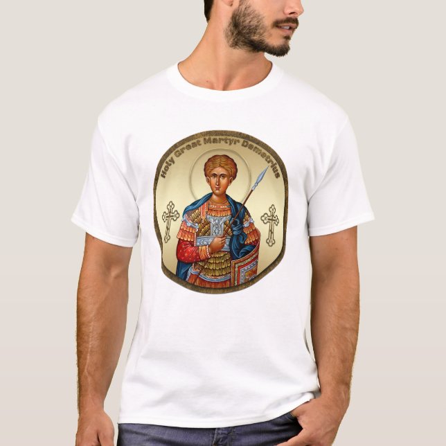 T-shirt icône Saint Démétrios 5 (Devant)