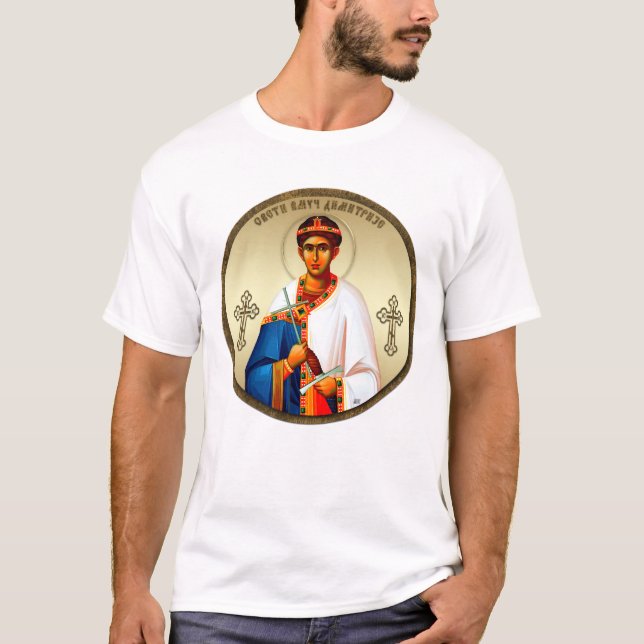 T-shirt icône Saint Démétrios 6 (Devant)