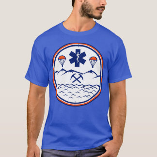 T-shirt Icône Secourt aérienne de la mer terrestre