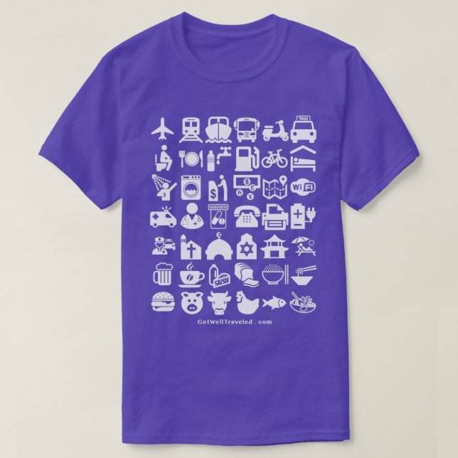 T-shirt Icône Tourisme Médicale (Design devant)