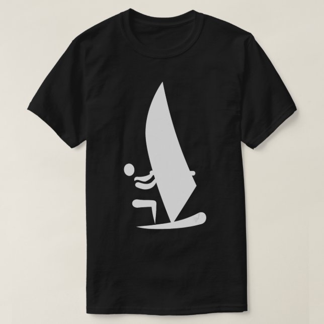T-shirt Icône Windsurf (Design devant)