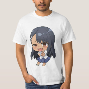 T-shirt Icônes de caractères Chibi de Nagatoro anime