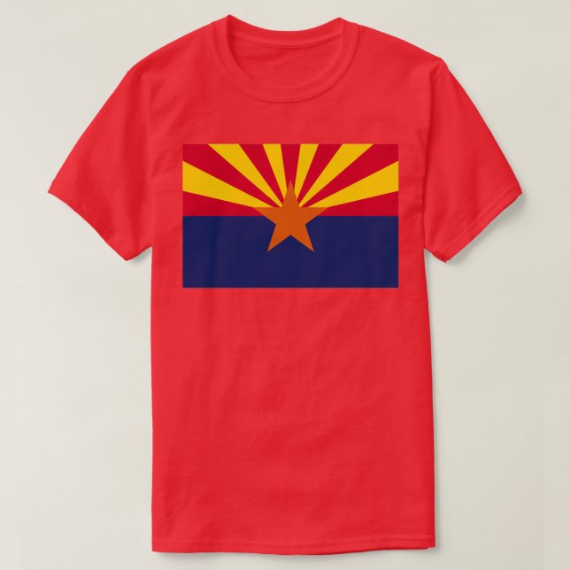 T-shirt icônes de curling arizona (Design devant)