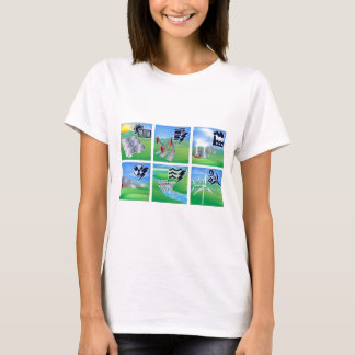 T-shirt Icônes de puissance et d'énergie