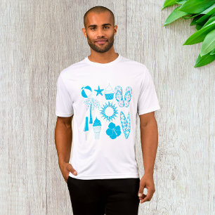 T-shirt Icônes d'été Hommes Actifs
