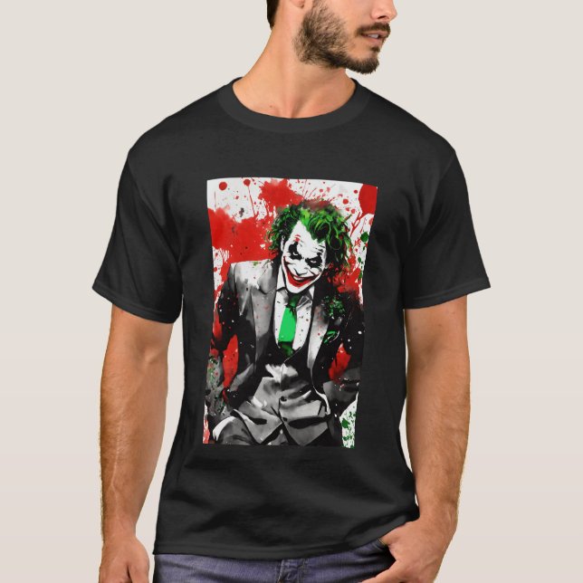 T-shirt Iconic Joker imprimé (Devant)