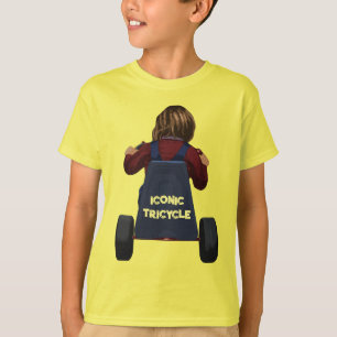 T-shirt Iconic Tricycle Halloween mignonne garçon fille 20