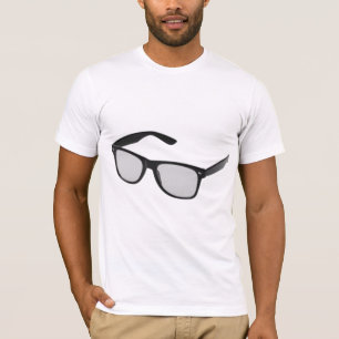 T-shirt iconique d'objets - verres