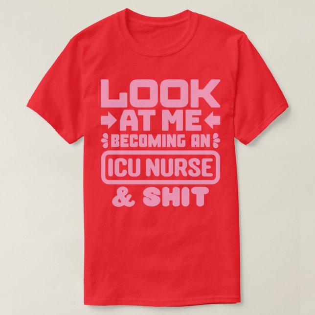 T-shirt ICU Nursing Student 2 (Design devant)