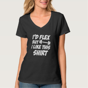 T-shirt Id Flex Mais J'Aime Ce Gym Entraînement Fitness At