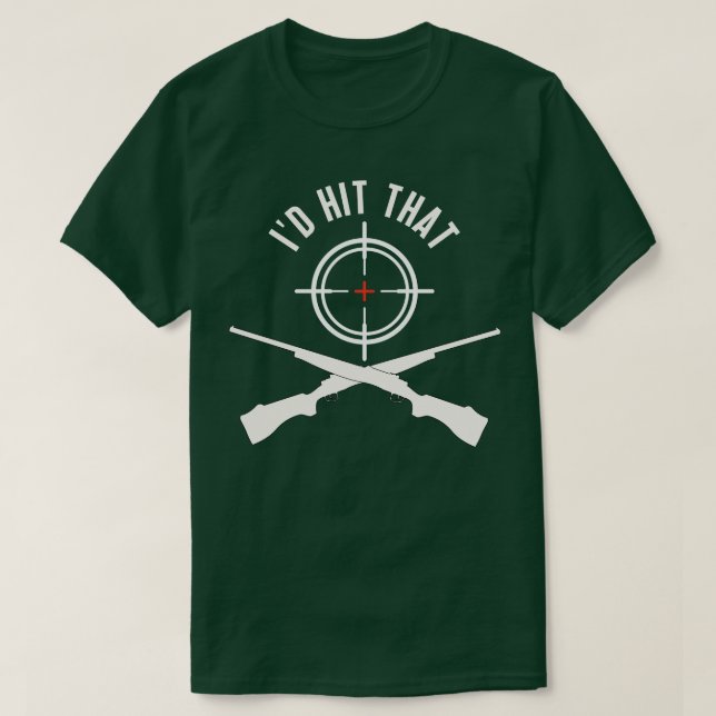 T-shirt ID frappée que l'argile tirer sur l'argile Cible 2 (Design devant)