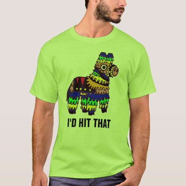 T-SHIRT I'D HIT THAT (Devant)