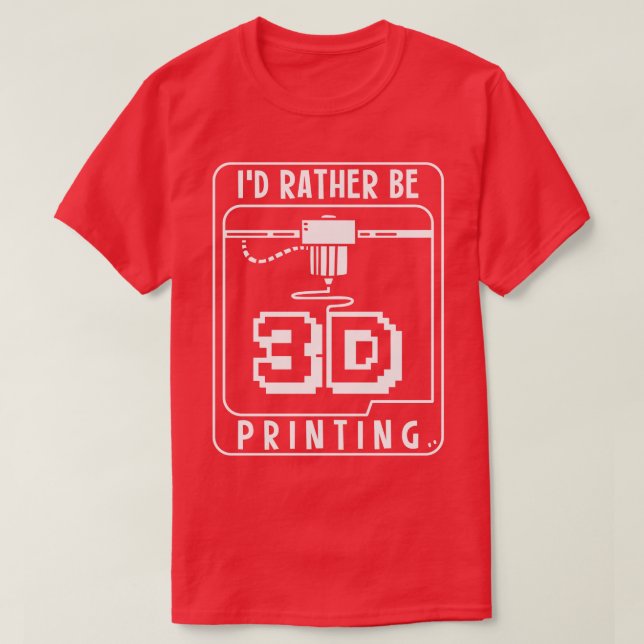 T-shirt Id Plutôt Être Impression 3D 1 (Design devant)