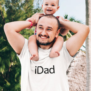 T-shirt iDad (i Dad) - Chemise de Fête des pères