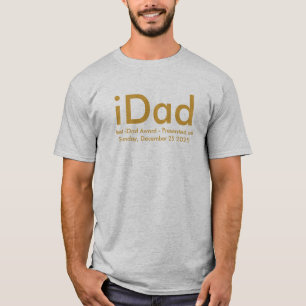 T-shirt iDad - Meilleur iPapa