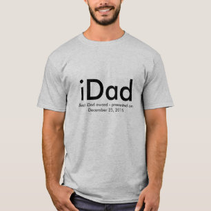 T-shirt iDad - Meilleur iPapa