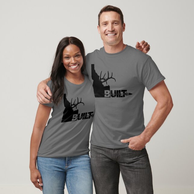 T-shirt Idaho a construit Chasseur de wapitis (Unisexe)