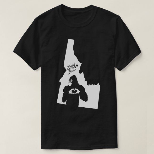 T-shirt Idaho Bigfoot (Design devant)