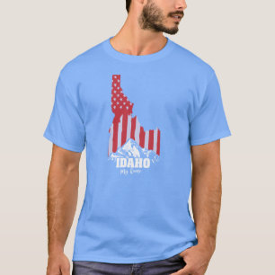 T-shirt Idaho est ma maison pour Idaho Lover Idaho Cadeau